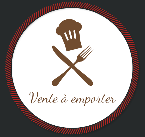 La vente à emporter est à votre disposition !!