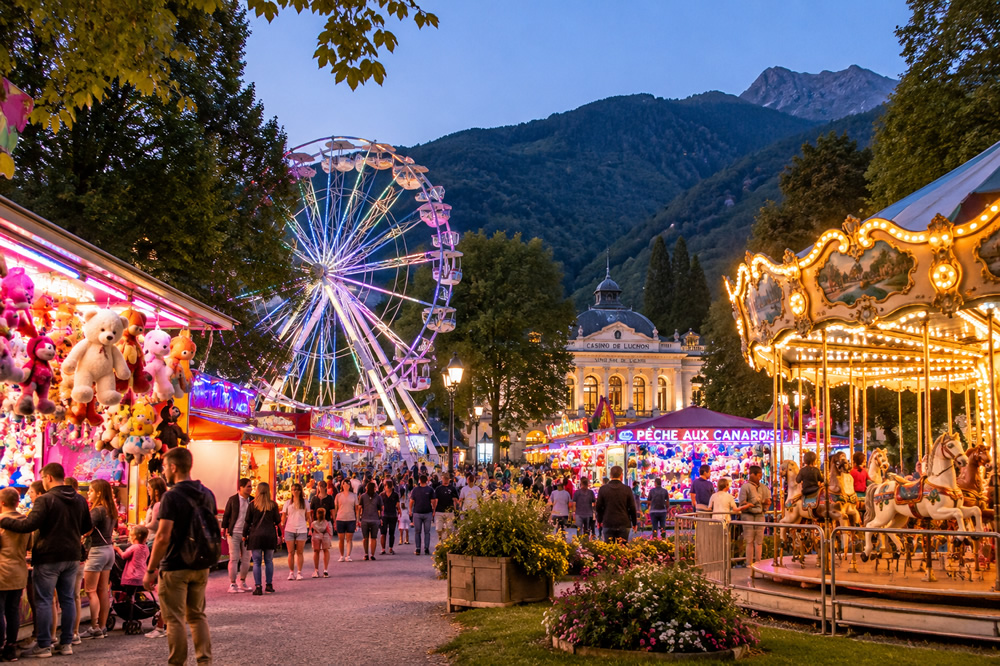 Fête foraine au Casino de Luchon